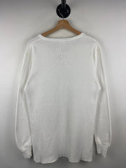 Vintage 90s St Johns Bay White Thermal Long Sleeve