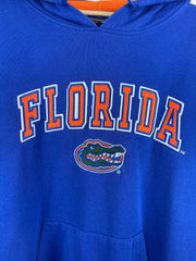 Vintage Florida Gators Embroidered Blue Hoodie