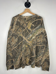 Vintage 90s Shadow Brand Real Tree Camo Long Sleeve