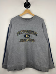 Vintage Aeropostale Pittsburgh Panthers Athletics University Embroidered Grey Crewneck