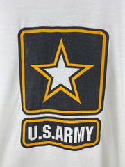 Vintage 90s US Army White Tee