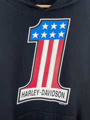 Vintage Harley Davidson Pennsylvania Black Hoodie