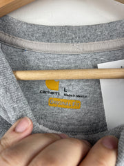 Vintage Carhartt Patch Grey Crewneck
