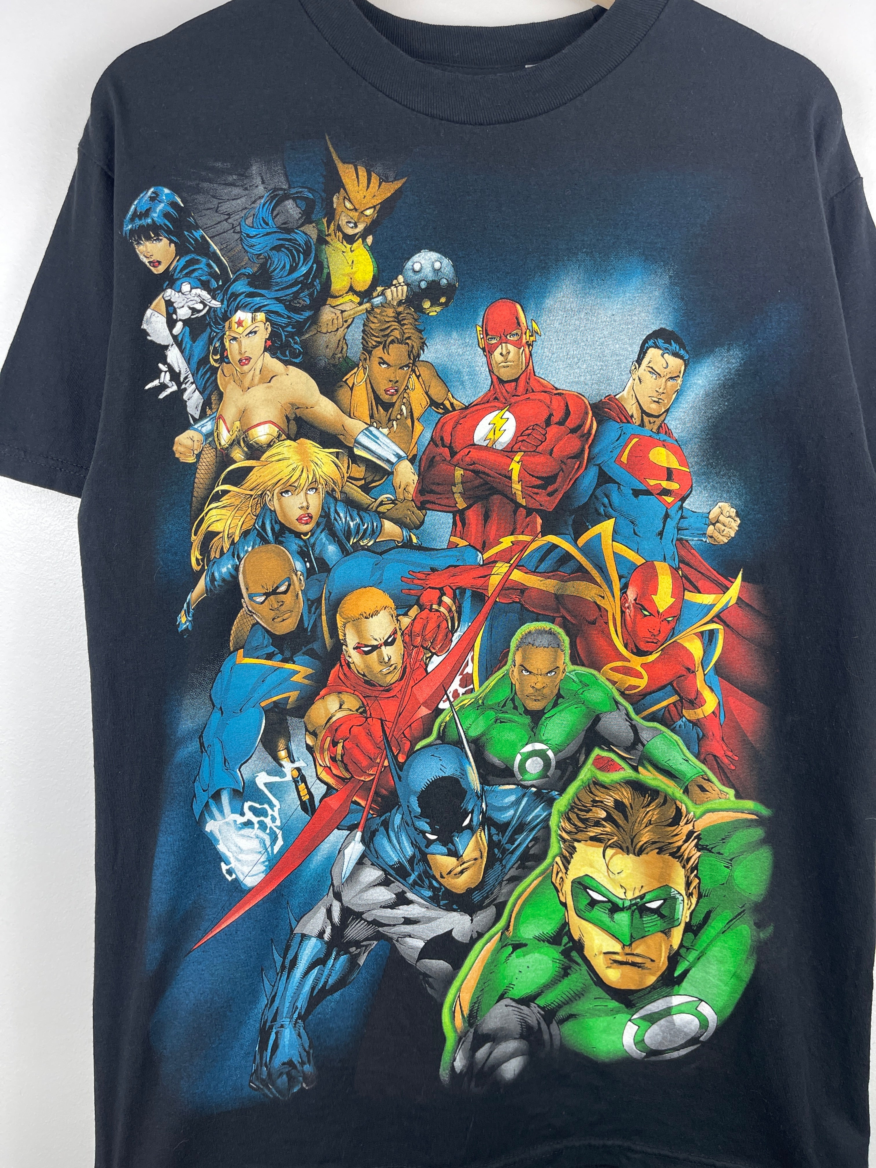 Vintage DC Comics Justice League Black Tee