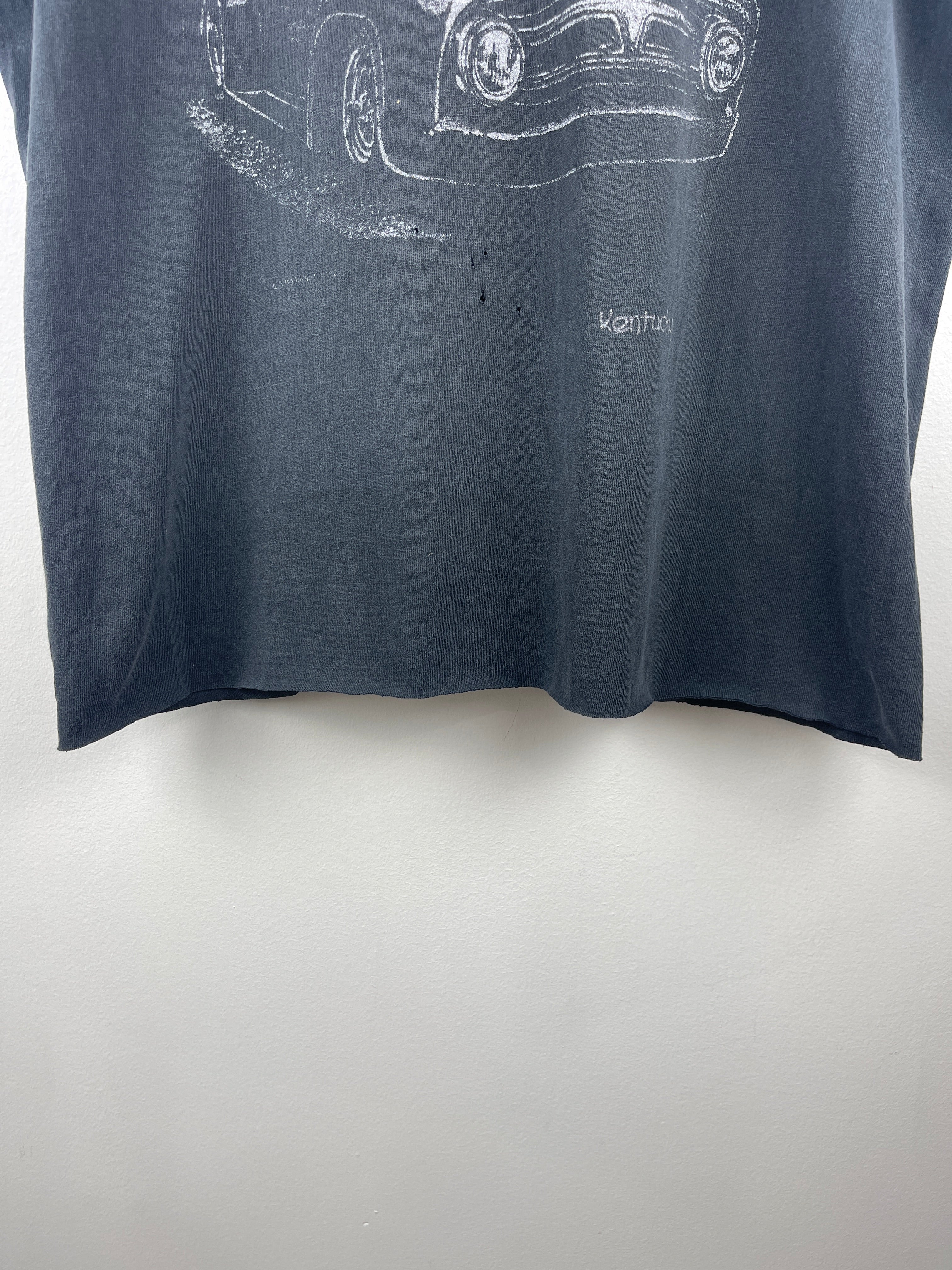 Vintage Ford F-100 Truck Faded Black Tee