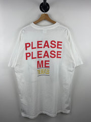 Vintage 90s The Beatles Please Please Me White Tee