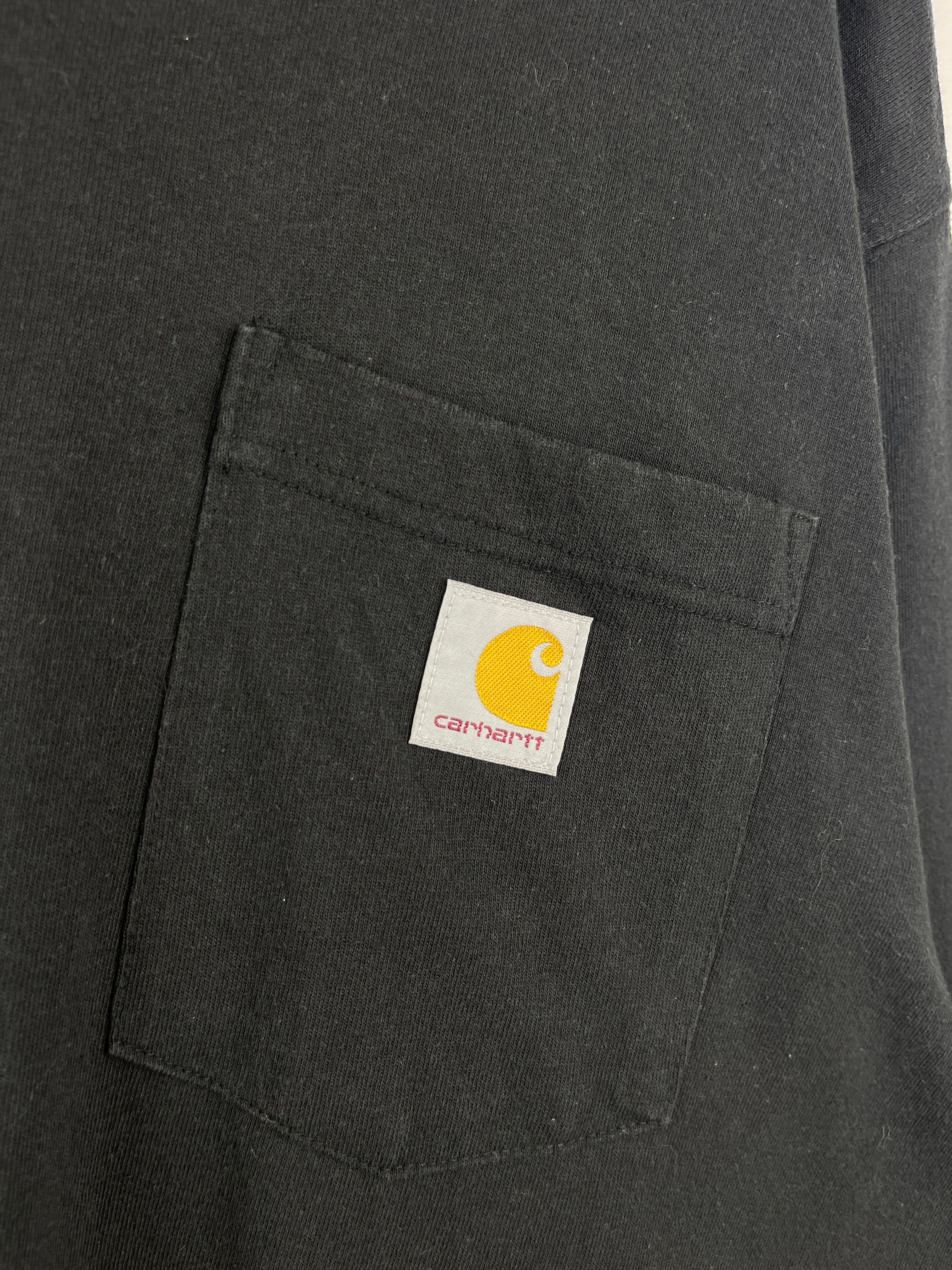 Vintage Carhartt Black Pocket Long Sleeve