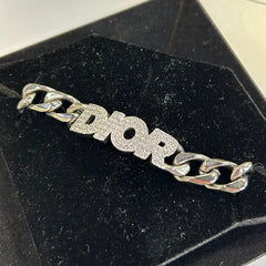 Dior Italic Chain Link Bracelet