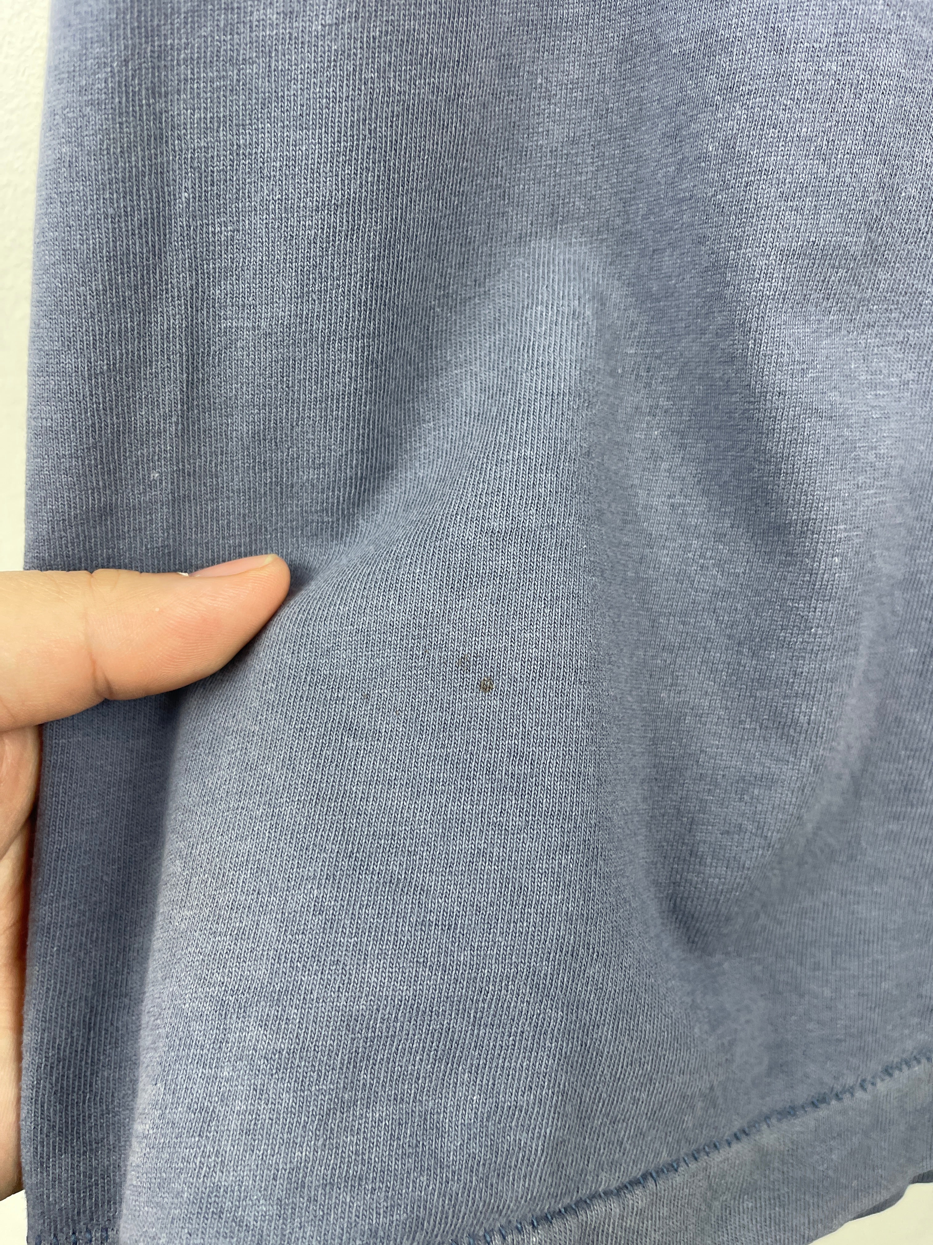 Vintage 90s Whitetails Unlimited Deer Faded Navy Cut Off Tank Top