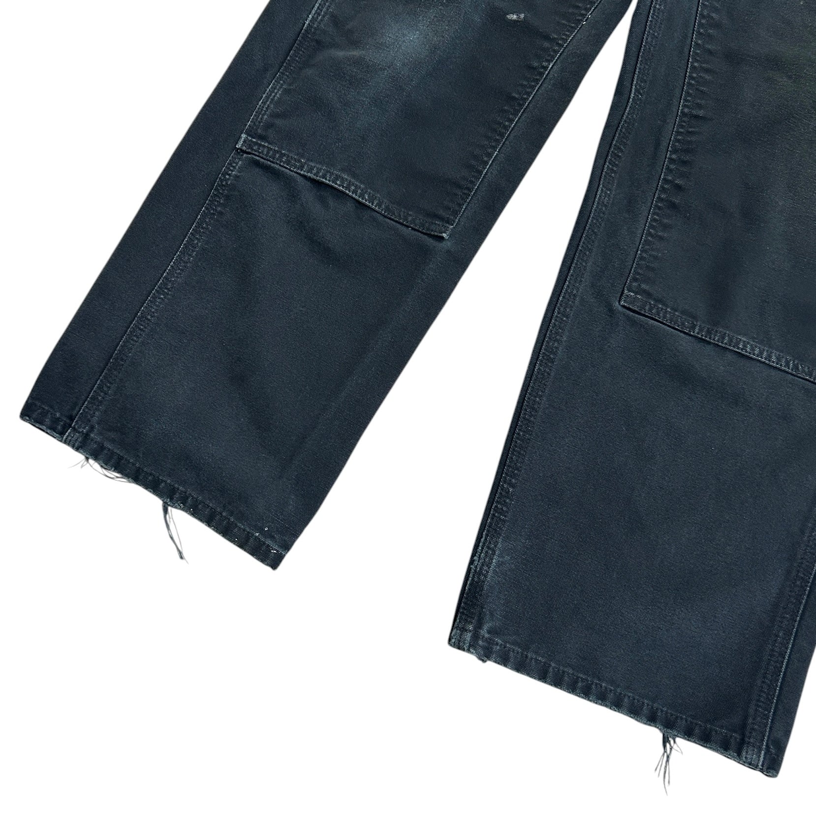 Vintage Carhartt Double Knee Faded Black Work Pants