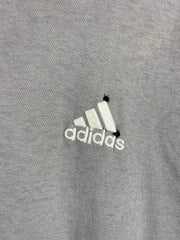 Vintage Adidas Faded Grey & Red Ringer Tee
