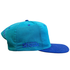 Vintage 90s Seaworld Shamu Whale Teal Snapback Hat