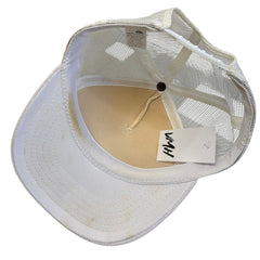 Vintage 90s Wilton Cheese Factory White Snapback Hat
