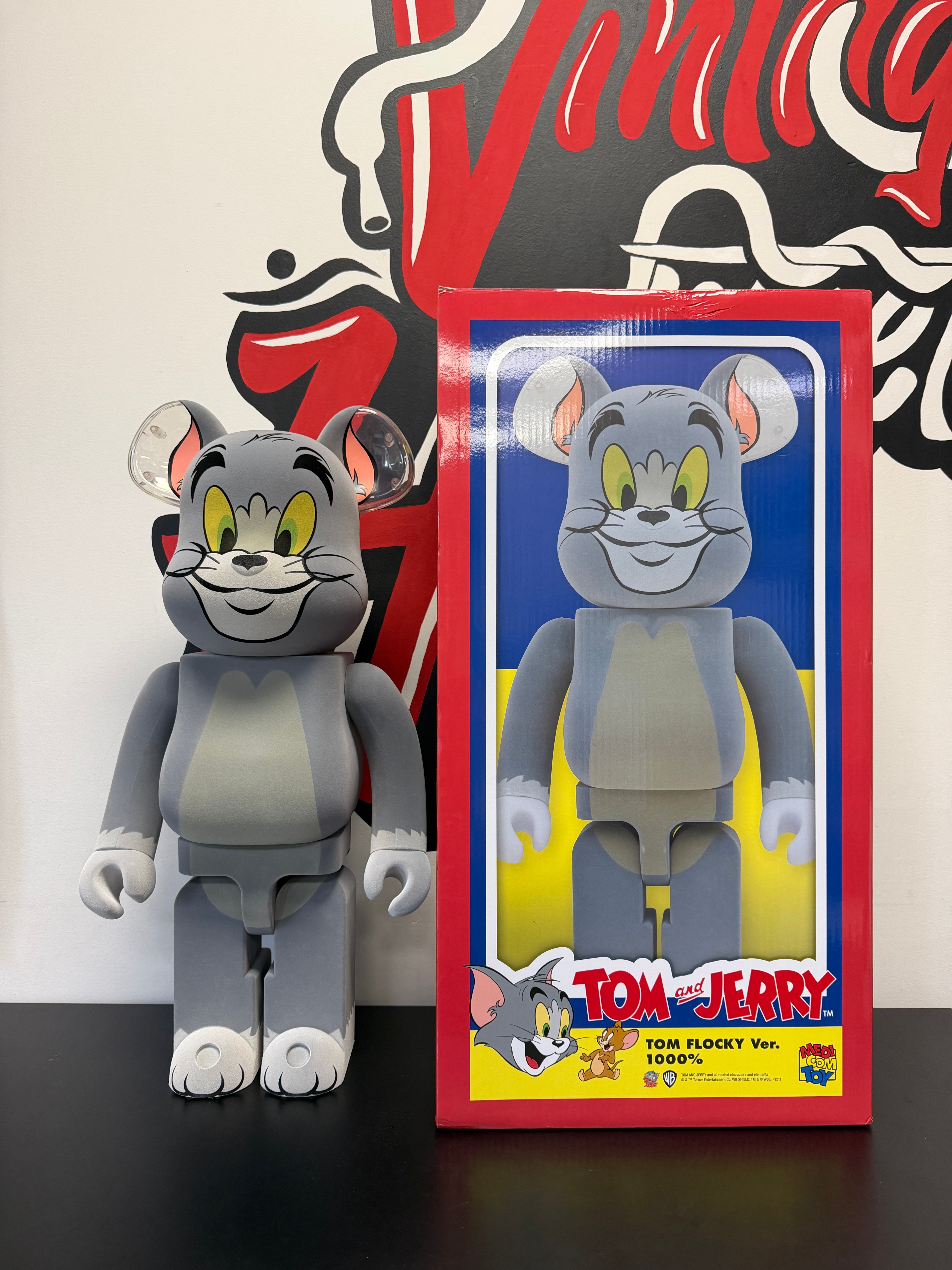 Bearbrick Tom And Jerry: Tom Flocky 1000%