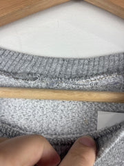 Vintage 90s West Virginia Embroidered Grey Crewneck