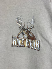 Vintage Buck Wear Theres A Place For All Creatures Beige Tee
