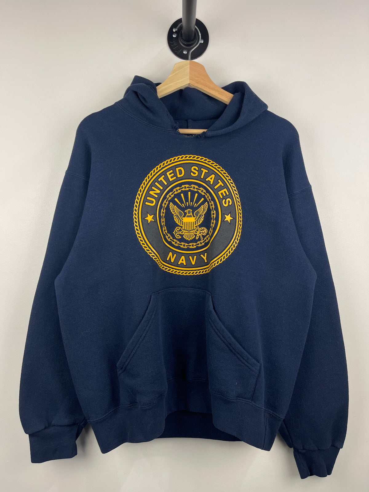 Vintage 90s United States Navy Navy Hoodie