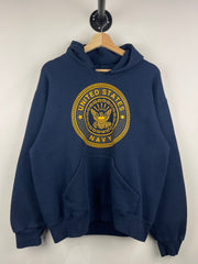 Vintage 90s United States Navy Navy Hoodie