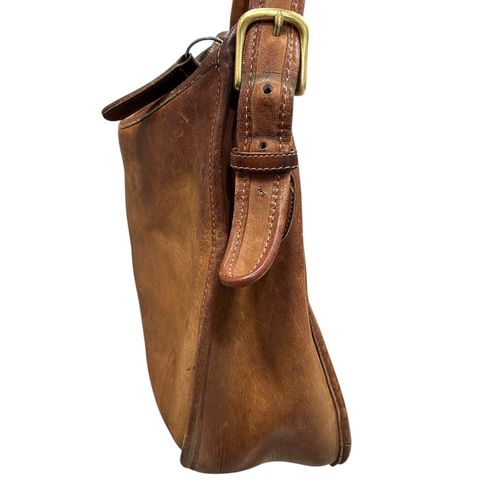 Vintage 90s Coach British Tan Classic Hobo Bag