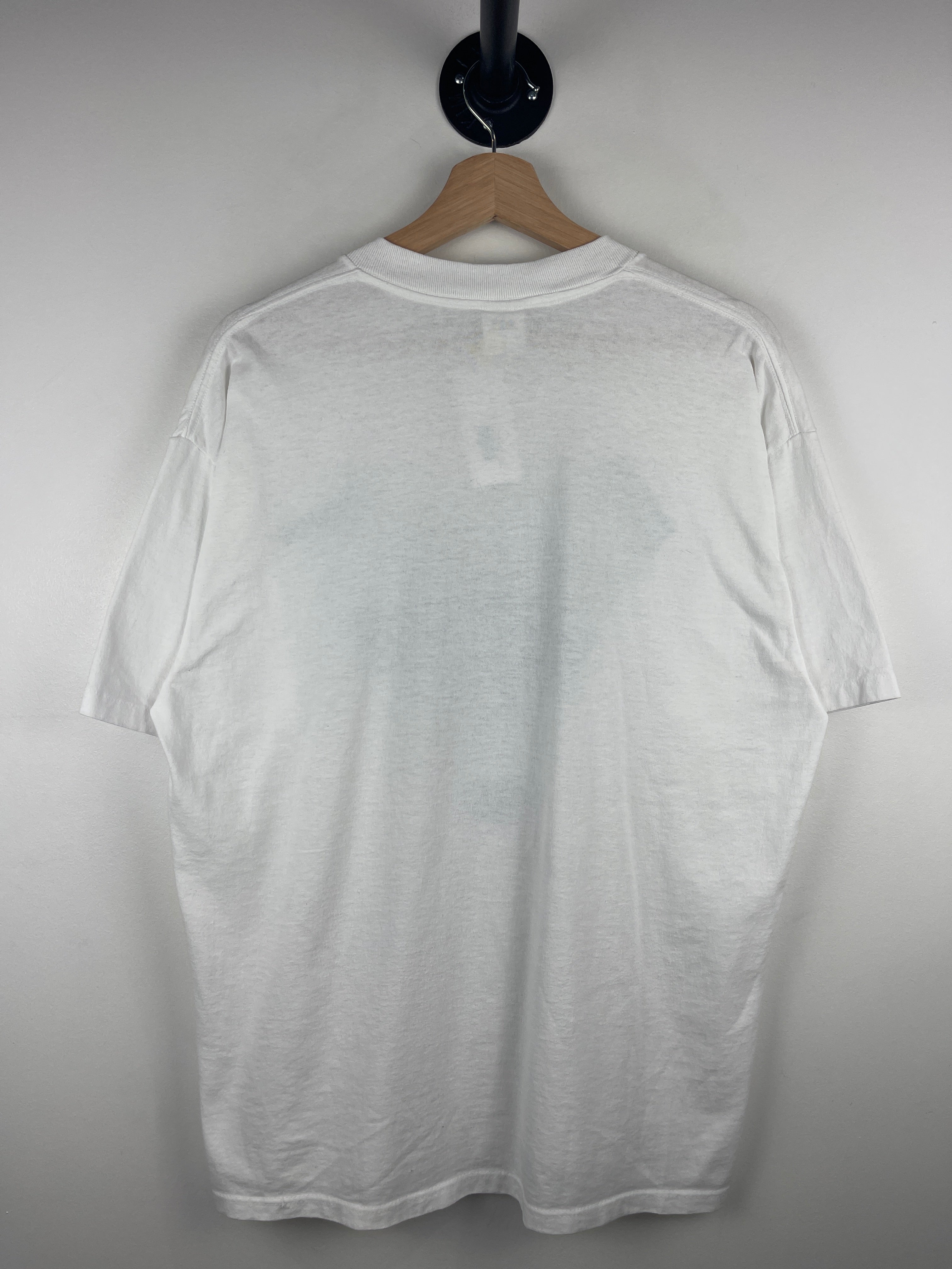 Vintage 90s Viscomm Camera Photography Expo White Tee
