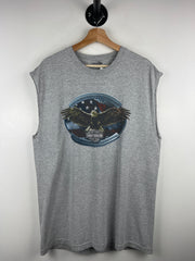 Vintage Harley Davidson Eagle Pennsylvania Grey Tank Top