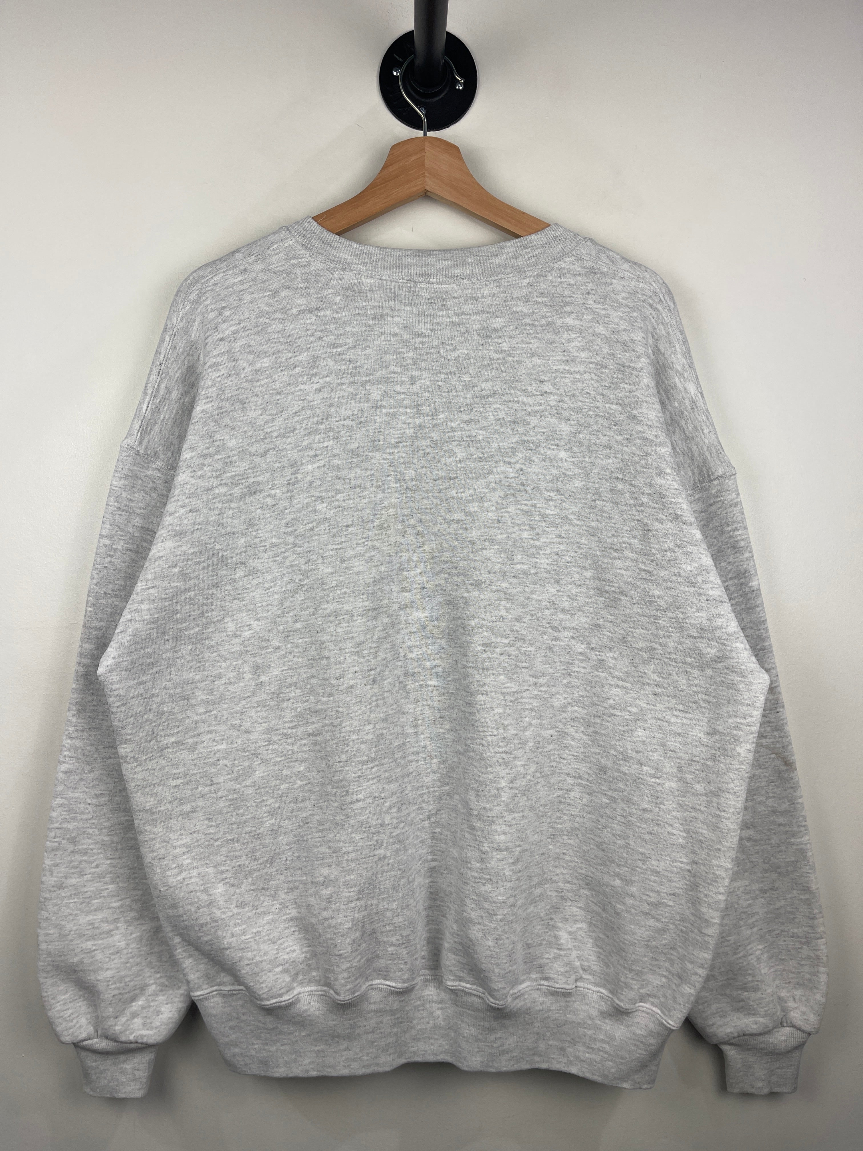 Vintage 90s Zanesville Football Grey Crewneck
