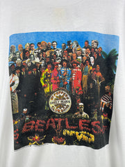 Vintage 90s The Beatles Sgt Peppers White Tee