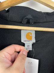 Vintage Carhartt Thermal Lined Charcoal Grey Zip Up Hoodie