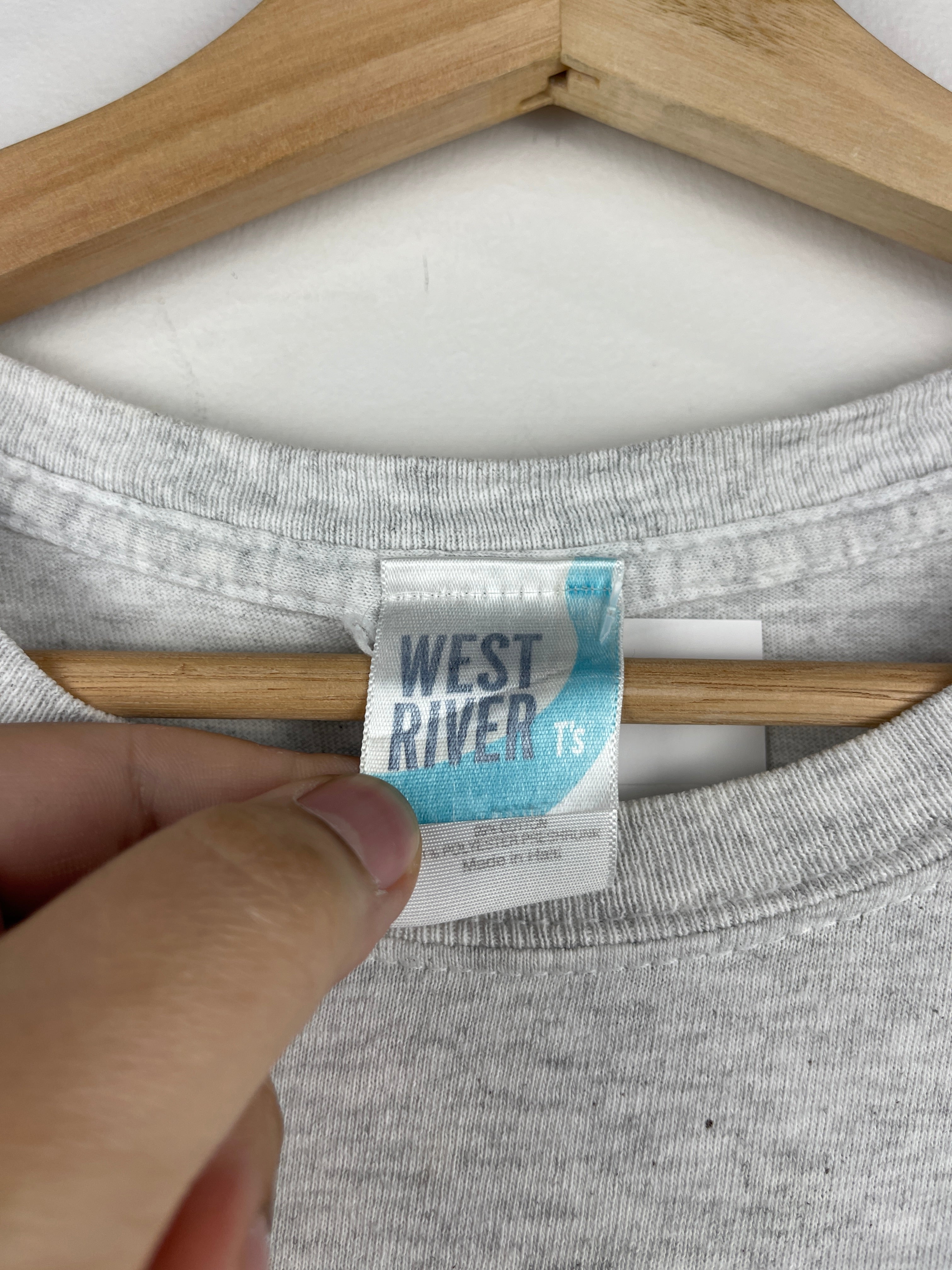 Vintage I Wear The Pants in The Relationship When Im Told I Can Comedy Grey Tee