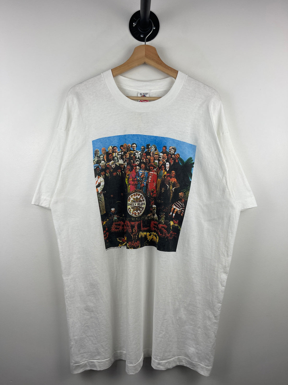 Vintage 90s The Beatles Sgt Peppers White Tee