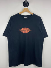 Vintage Born To Ride Myrtle Beach Embroidered Black Tee