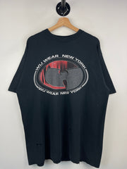 Vintage 90s Wu Tang Wu Wear New York Black Rap Tee