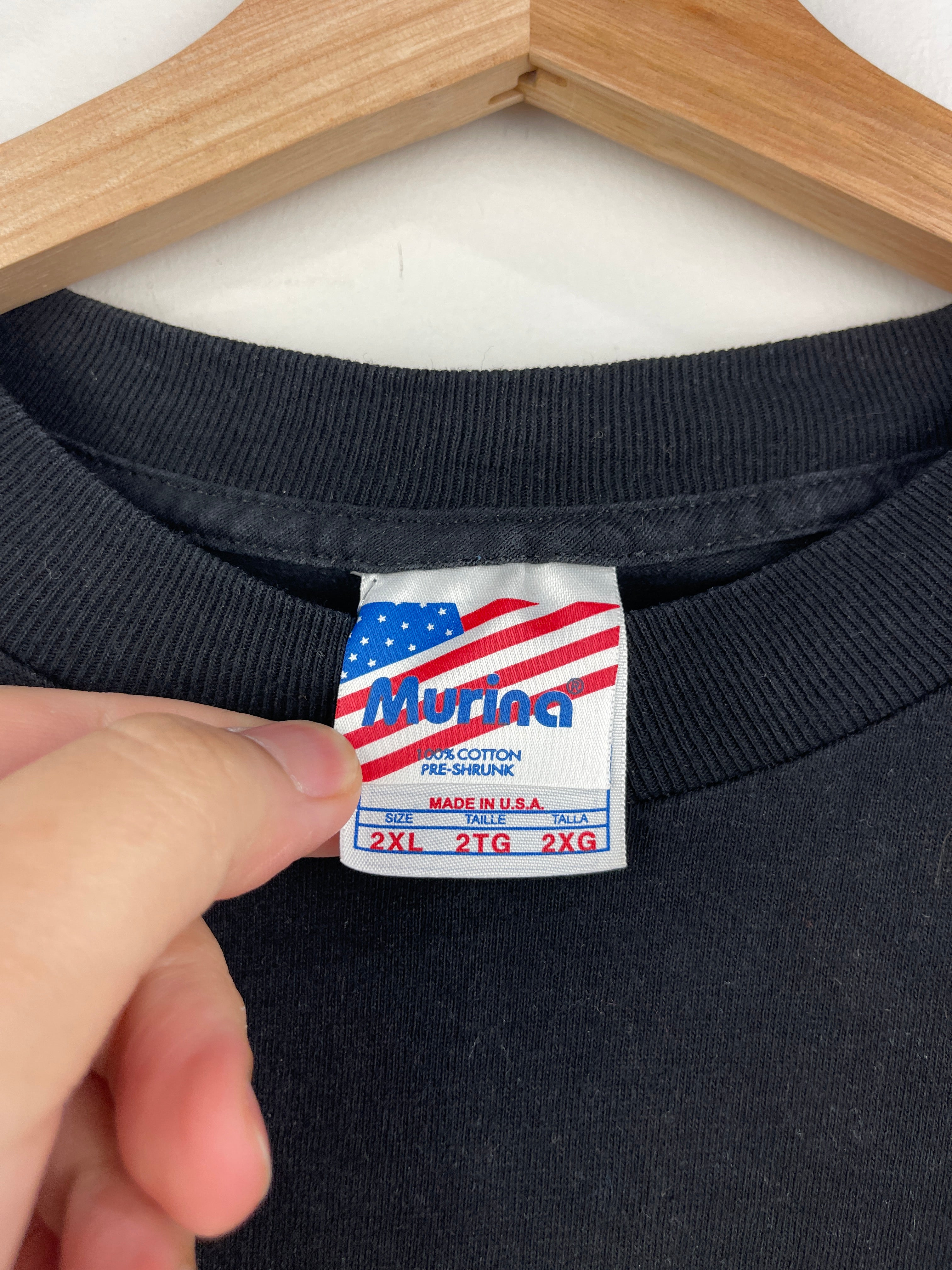 Vintage Delphi Racing Black Tee