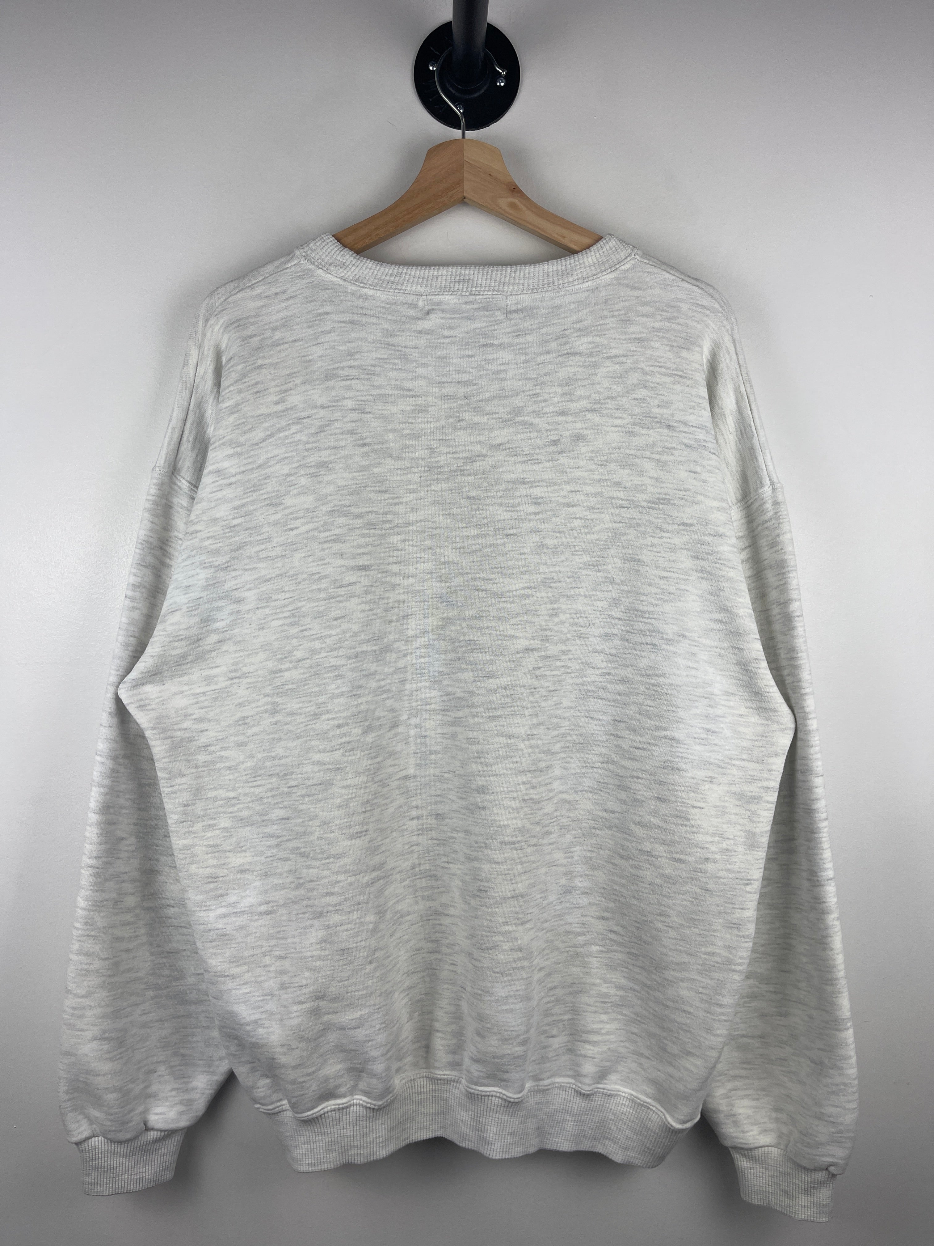 Vintage 90s Sumo Wrestling National Sport Festival Grey Crewneck