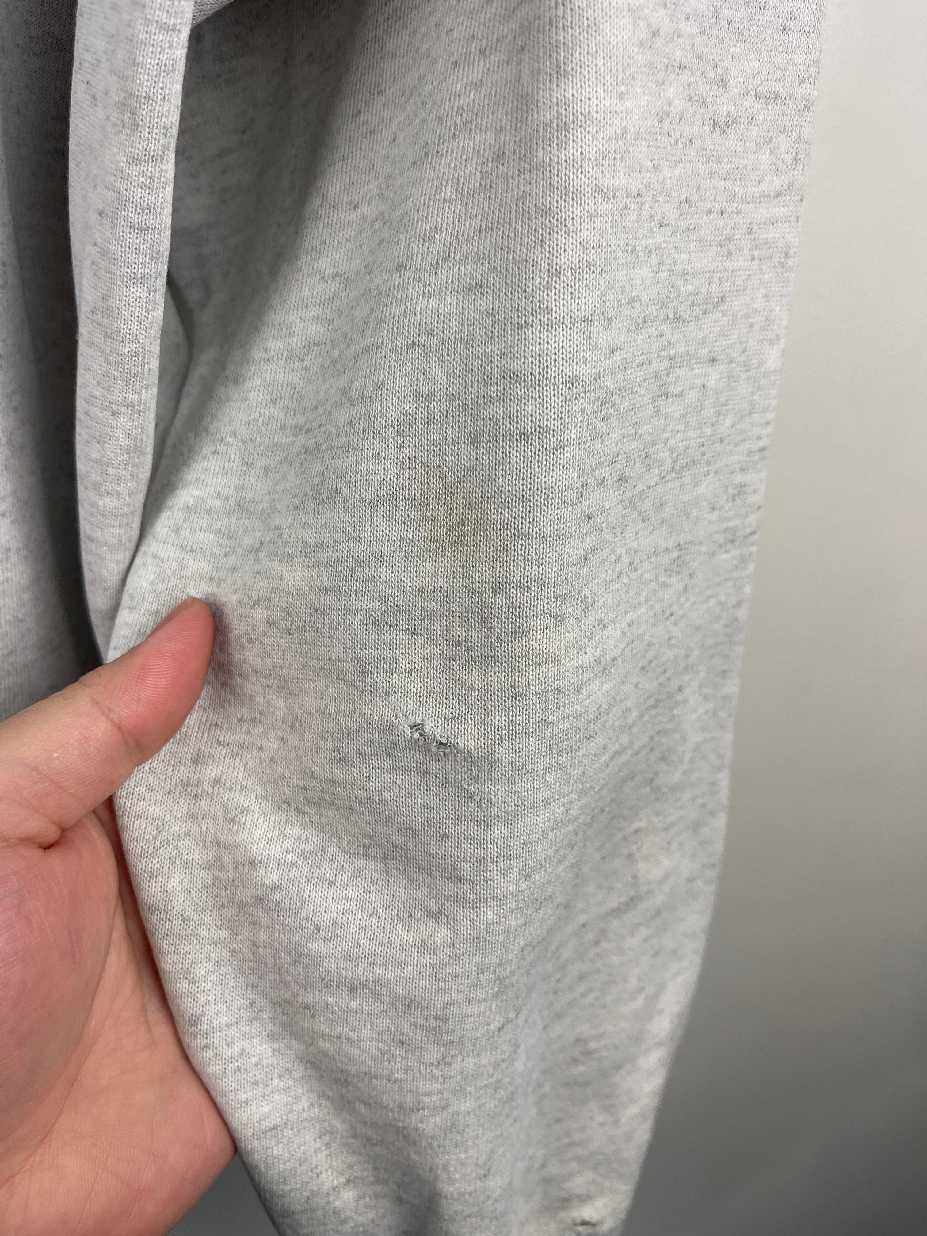 Vintage 90s US Navy Spellout Grey Crewneck