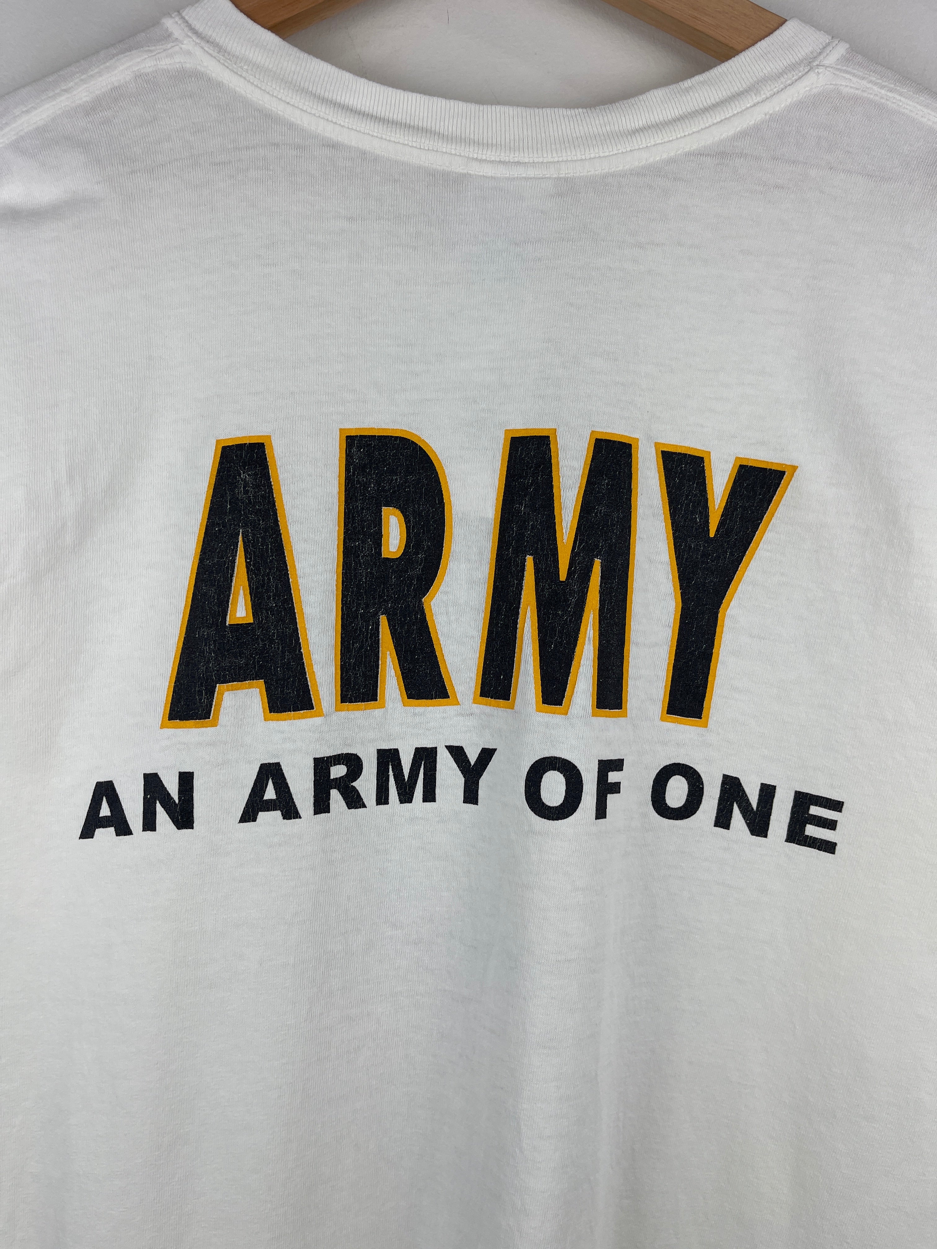 Vintage 90s US Army White Tee