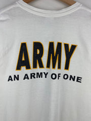 Vintage 90s US Army White Tee