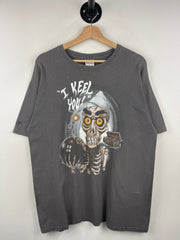 Vintage Jeff Dunham I Keel You! Art Grey Tee