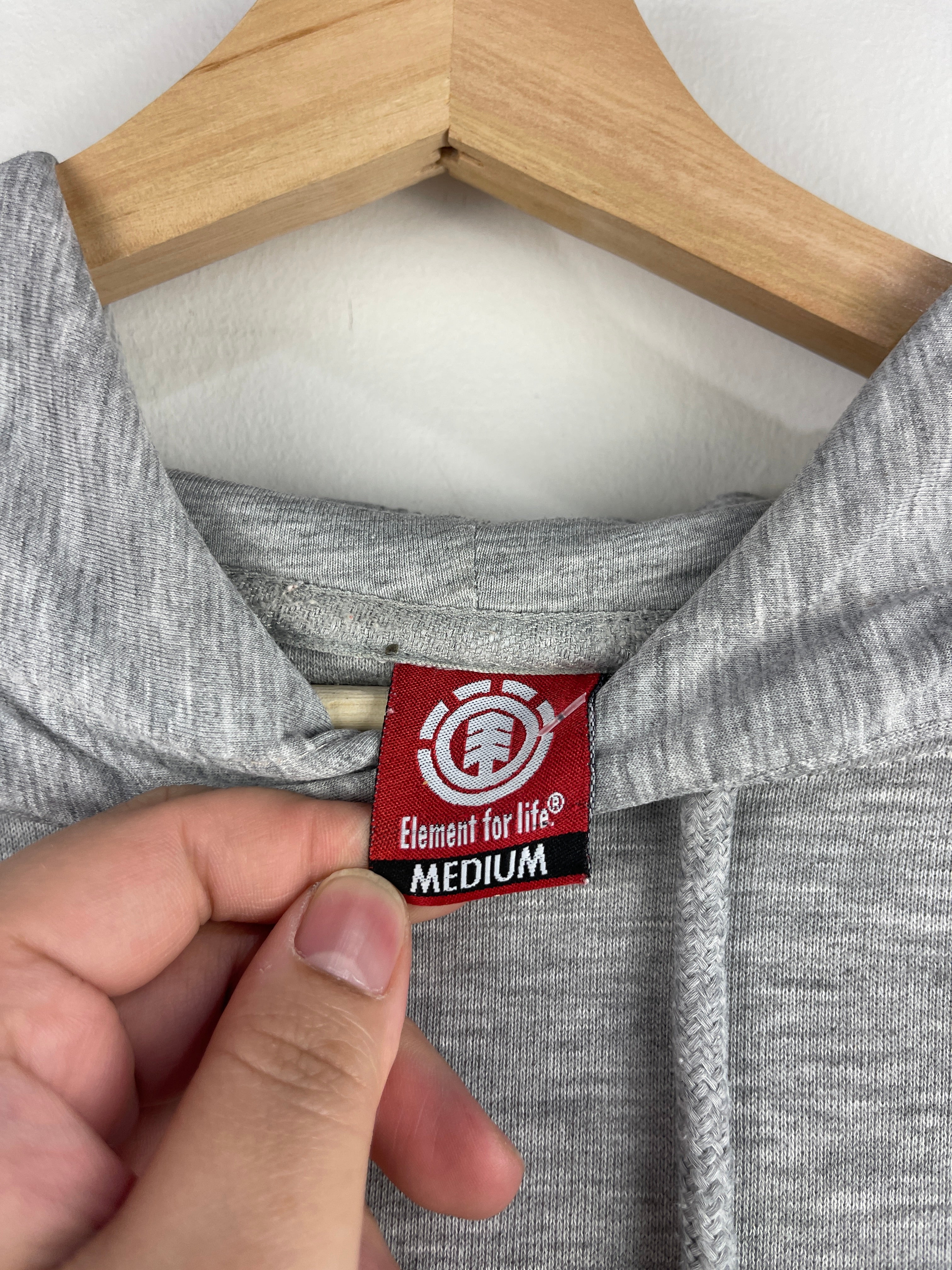 Vintage Element Skateboards Tree Grey Hoodie