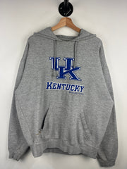 Vintage Kentucky Wildcats University Embroidered Grey Hoodie