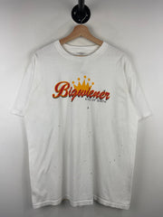 Vintage Bigweiner King Of Girth Comedy White Tee