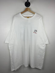Vintage Big Dogs Honey Sorry I Came Home Half Drunk Beer White Tee