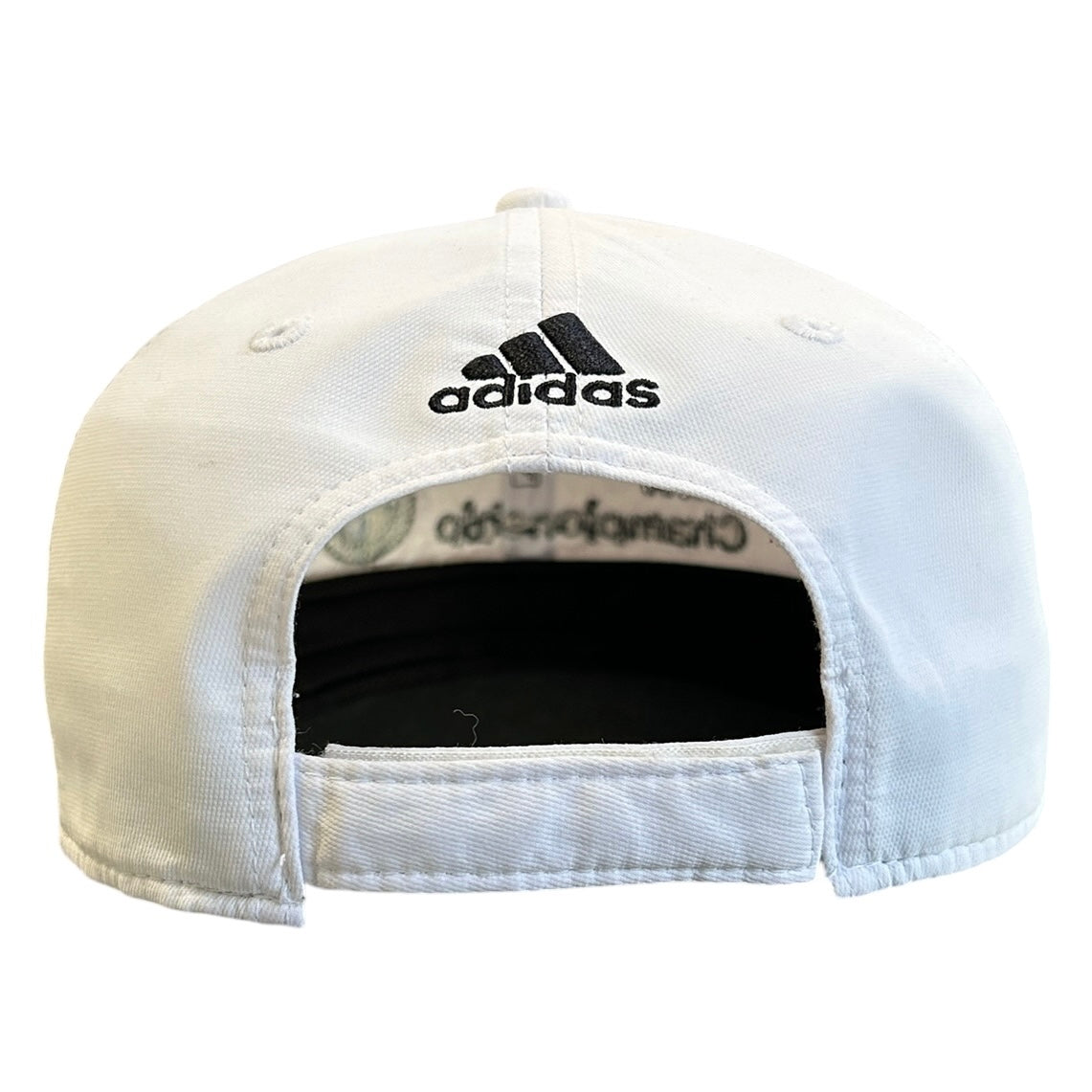 Vintage Adidas Golf BMW Championship White Strapback Hat