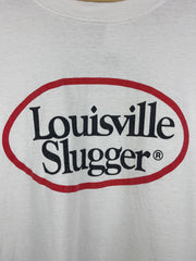 Vintage Louisville Slugger Baseball Bat White Tee