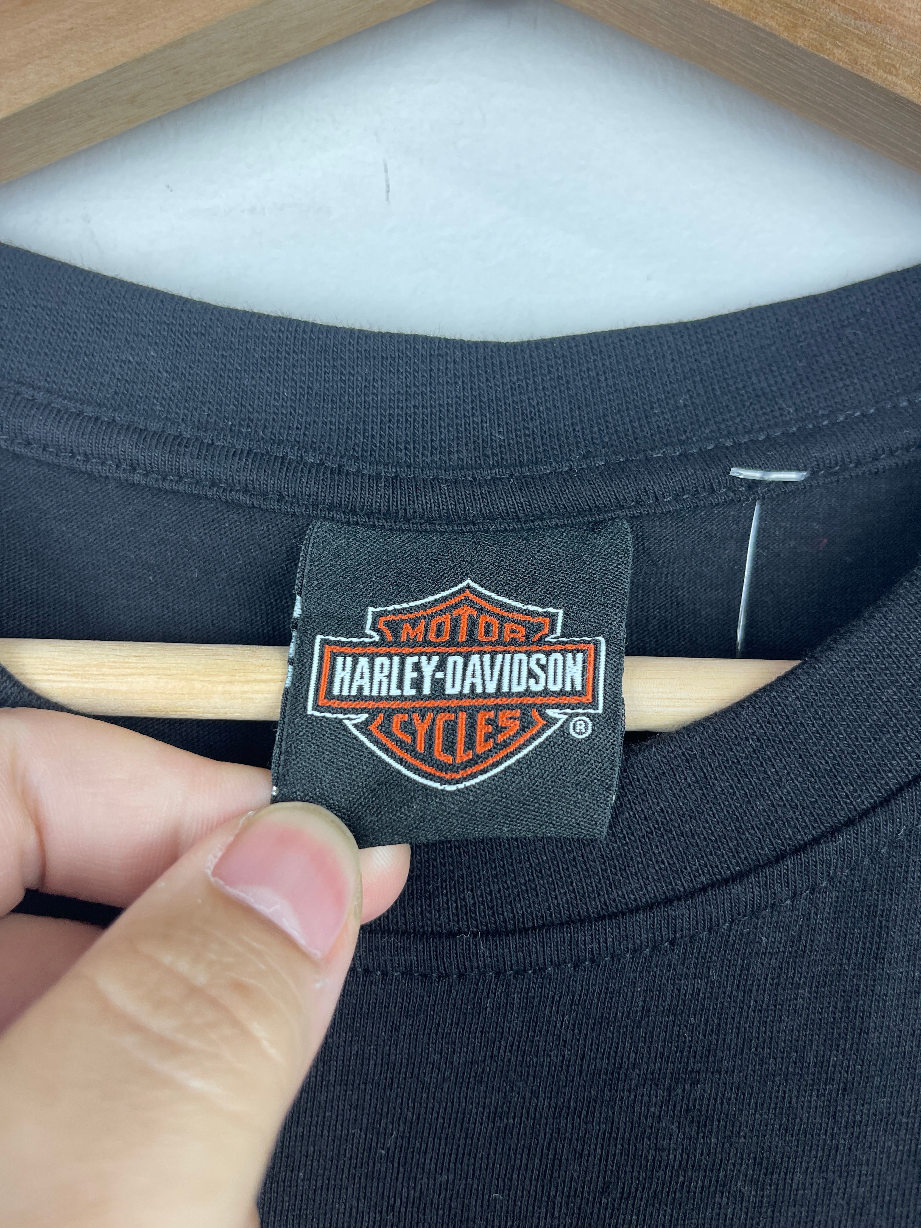 Vintage Harley Davidson Las Vegas Nevada Black Tank Top