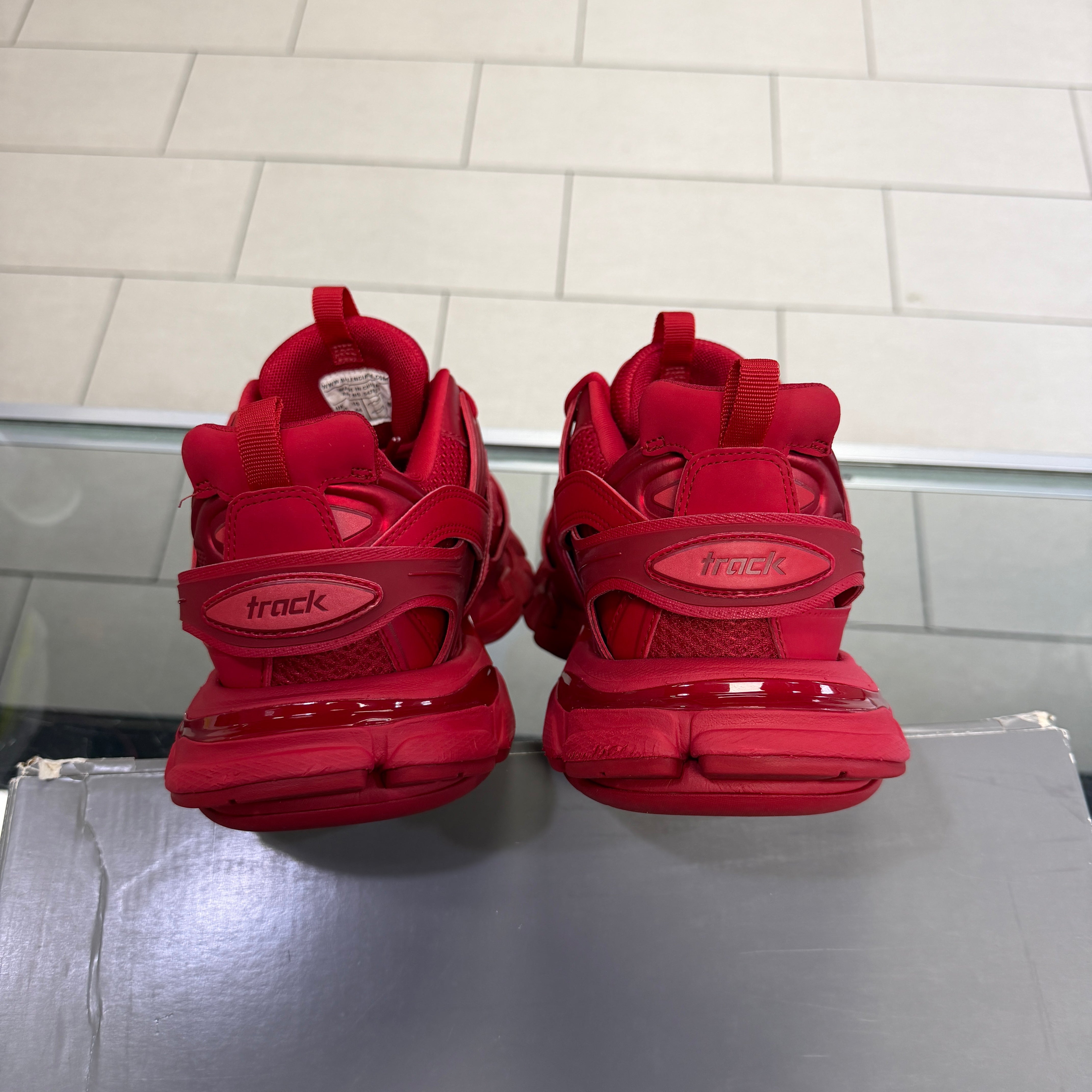 Balenciaga Track Trainer Red