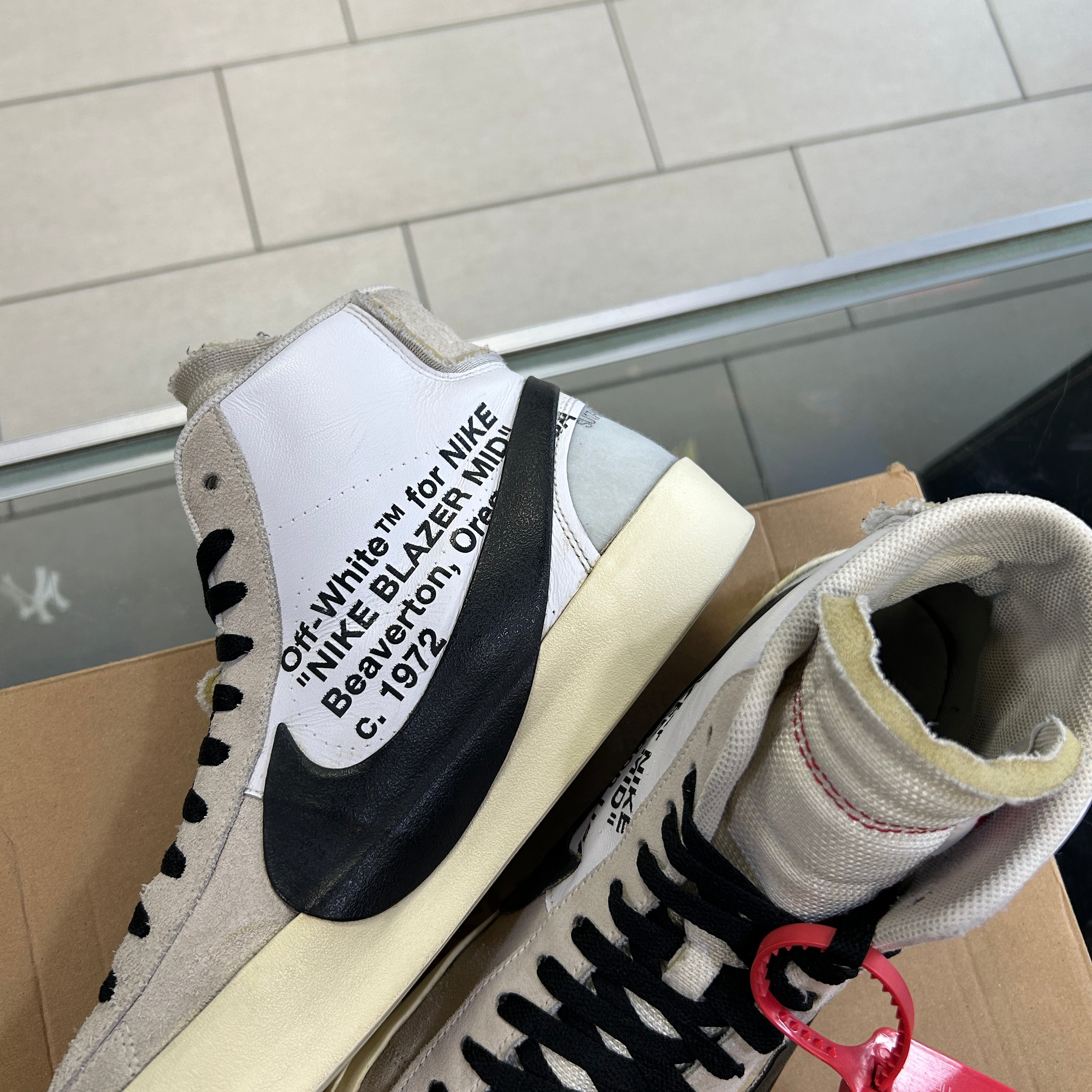 Nike X Off White Blazer Mid The Ten 2017