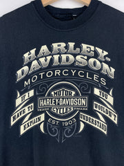 Vintage Harley Davidson Dubois Pennsylvania Black Cut Off Tank Top