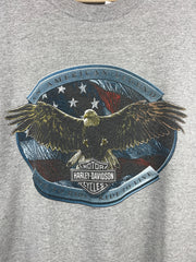 Vintage Harley Davidson Eagle Pennsylvania Grey Tank Top