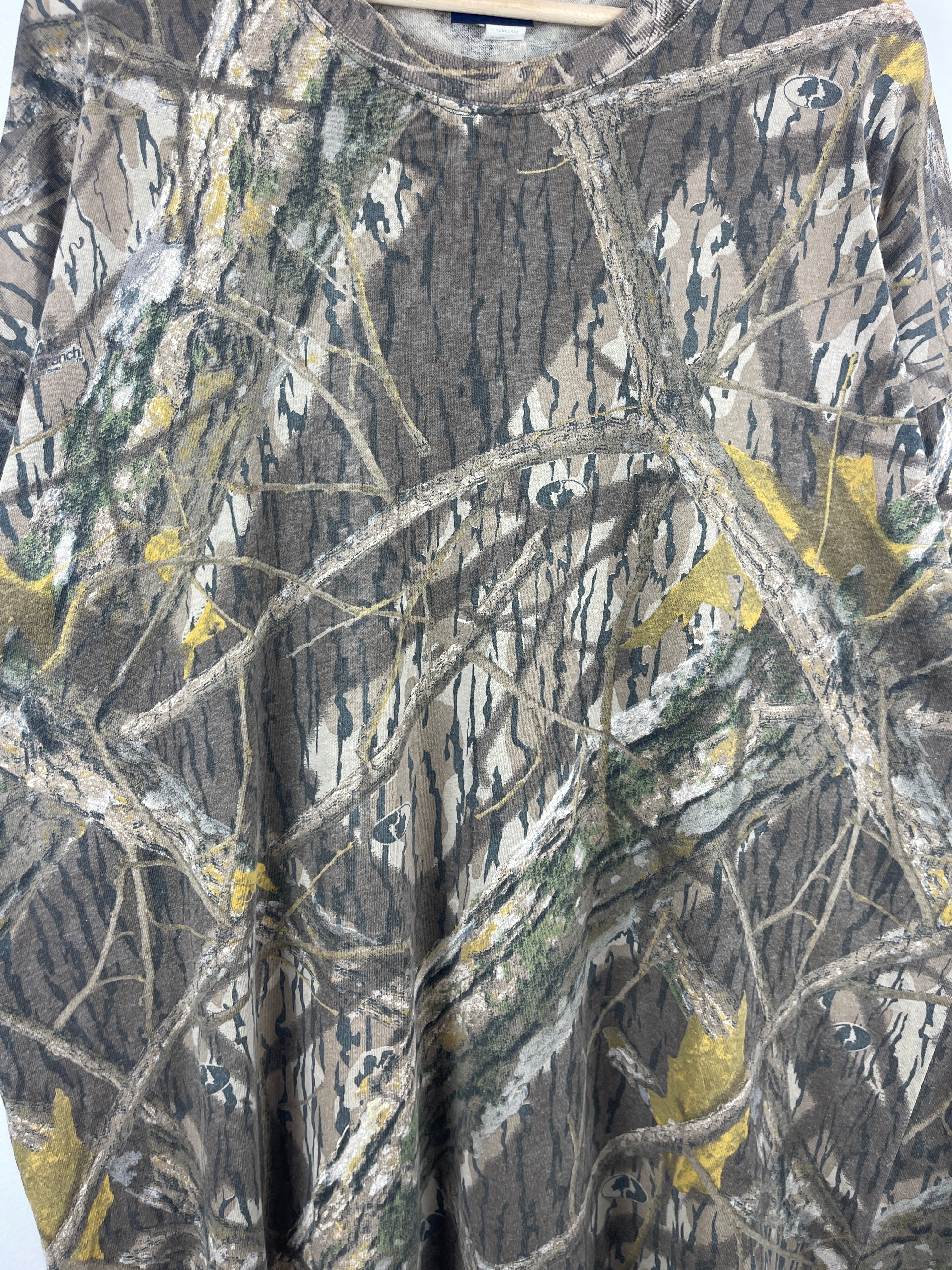 Vintage 90s Shadow Branch Real Tree Camo Tee